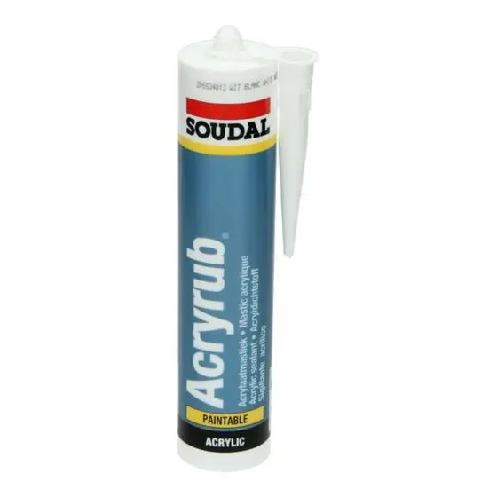 Soudal - Soudal-Acryrub-acrylkit-wit-310-ml-96840-1