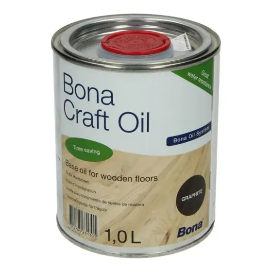 1-component (1K) - Bona-Craft-Oil-1K-Graphite-1-L-96157-1