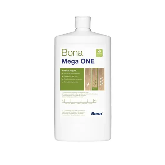 Olie/ Lak - Bona-Mega-ONE-extra-mat-1-L-96216-1