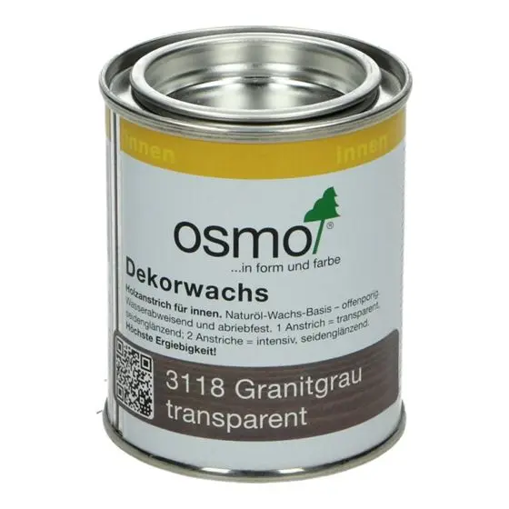 Osmo - OSMO-Decorwas-TR3118-Granietgrijs-0,125L-98163-1