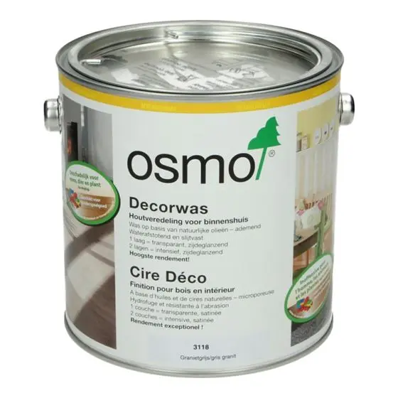 Osmo - OSMO-Decorwas-TR3118-Granietgrijs-2,5L-98165-1