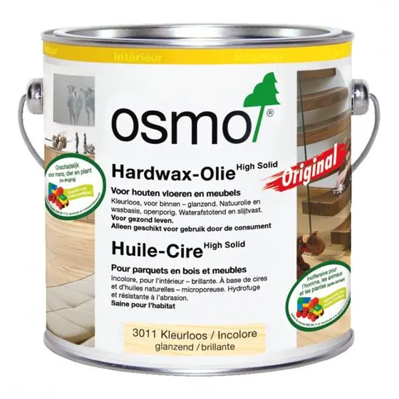 Soort - Osmo-Hardwaxolie-kleurloos-3011-glanzend-2,5L-98176-1