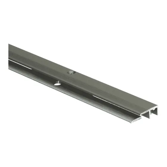 Aluminium profielen - Eind-en-afwerkpr.-Kuberit-PVC-klik-4-9,5-mm-RVS-65956-1