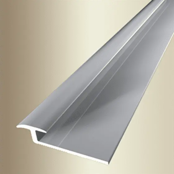 Aluminium profielen - Overgangsprofiel-345-t.b.v.-4,5-mm-PVC-RVS-geb.-51570-2