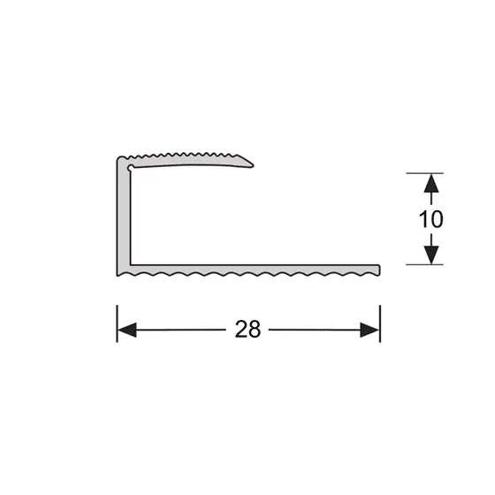 Aluminium profielen - U-profiel-10,1-mm-zilver-61215-2