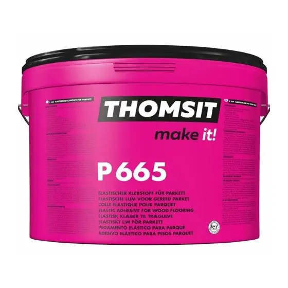 Polymeerlijmen - Thomsit-P665-elastische-parketlijm-16-kg-96571-1