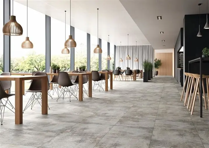 PVC vloeren - Expona-Design-9139-Grey-Stencil-Concrete-3