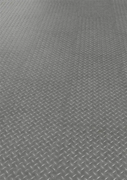 PVC vloeren - Expona-Design-9142-Grey-Treadplate-1