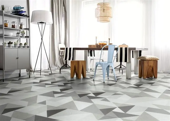 PVC vloeren - Expona-Domestic-Pure-5861-Grey-Geometric-2