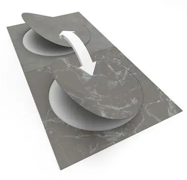 PVC vloeren - Forbo-Allura-Dryback-Material-0.70-63552DR7-Grey-Marble-Circle-3