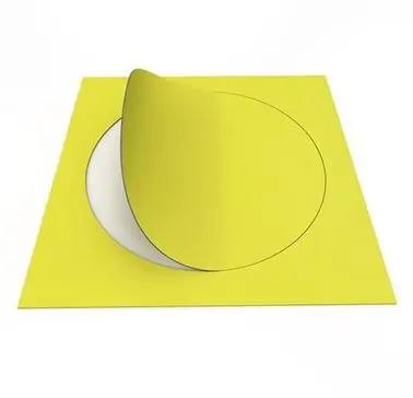 PVC vloeren - Forbo-Allura-Dryback-Material-0.70-63584DR7-Mustard-Circle-2