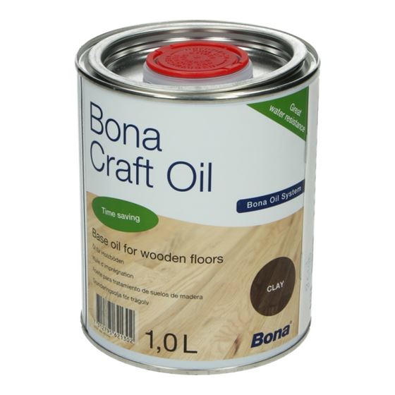 Olie/ Lak - Bona-Craft-Oil-1K-Clay-1-L-96158-1
