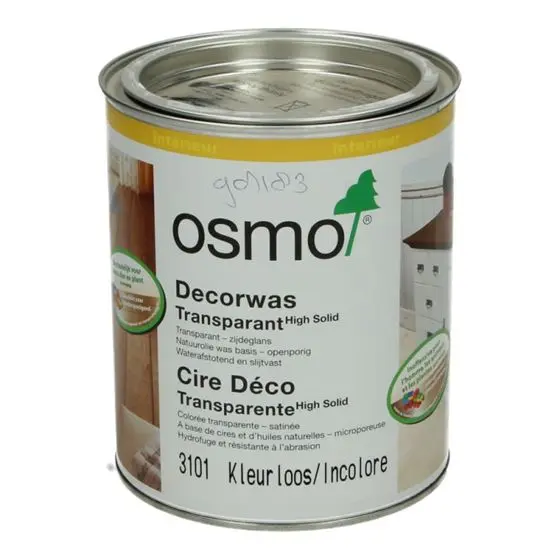 Soort - Osmo-Decorwas-Transparant-3101-kleurloos-0,75L-98183-1