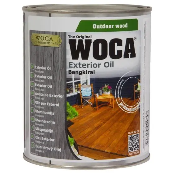 Producten voor buiten - WOCA-Exterior-Oil-Bangkirai-0,75-L-97422-1