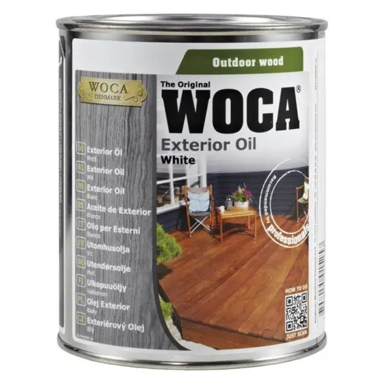 Producten voor buiten - WOCA-Exterior-Oil-Wit-0,75-L-97405-1
