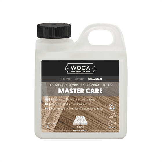 Gelakte vloer - WOCA-Master-Care-1L-97147-1