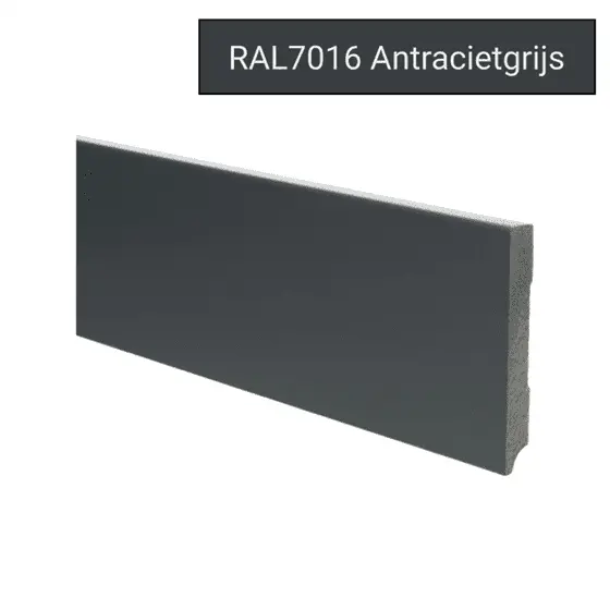 Plinten  - MDF-Moderne-plint-90x12-voorgelakt-RAL-7016-Antracietgrijs-15955-1